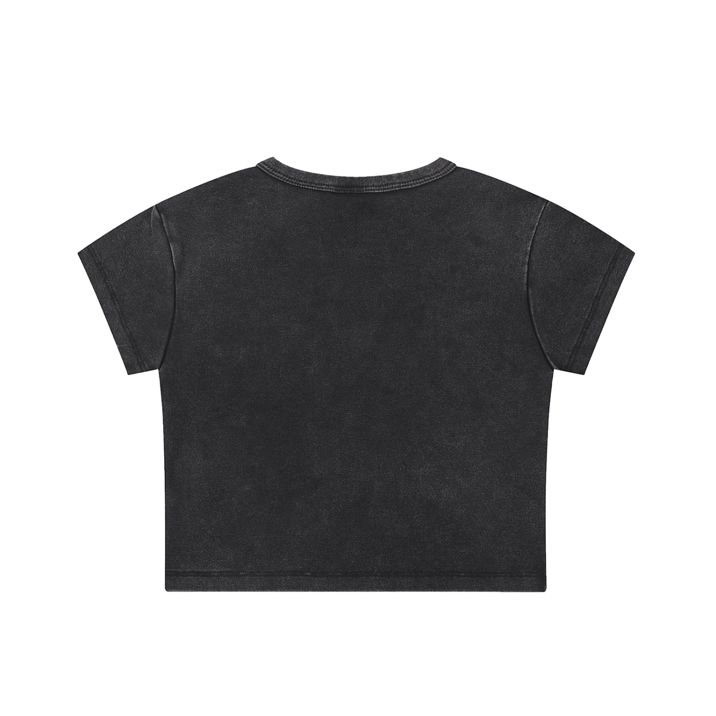 Love You Snow Washed Crop Top