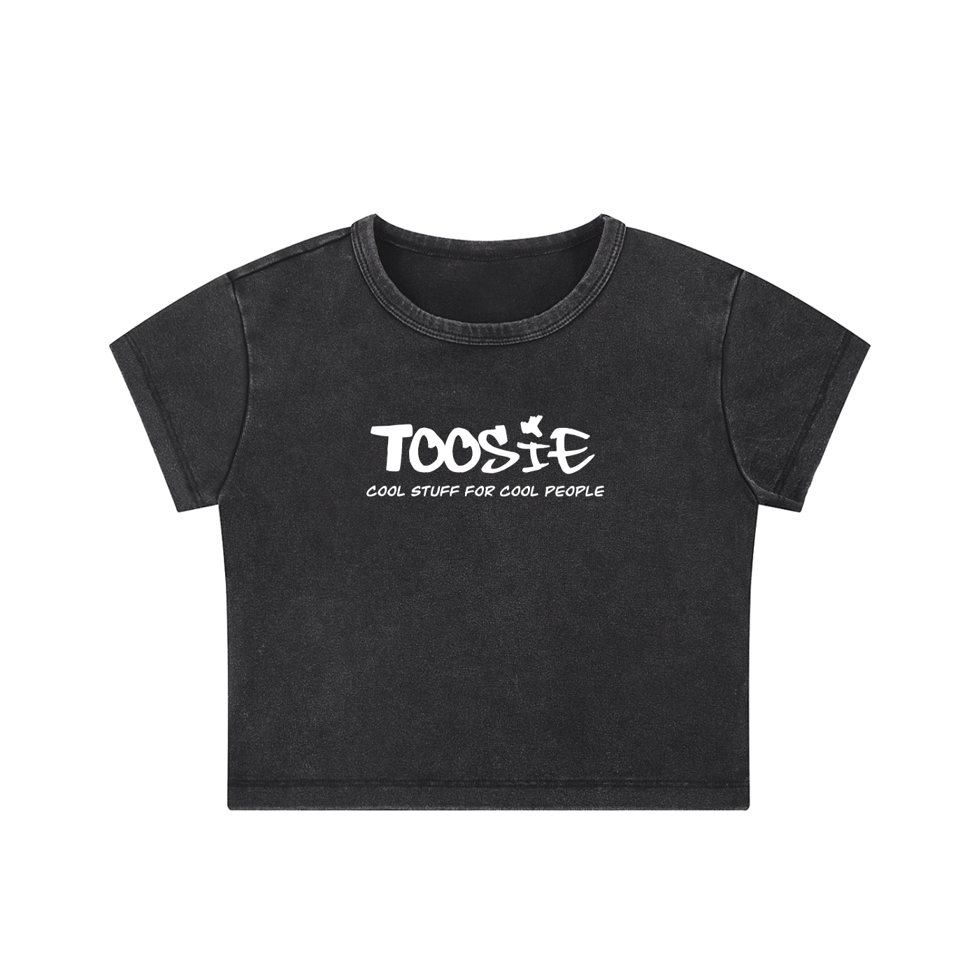 Manifest Snow Washed Crop Top