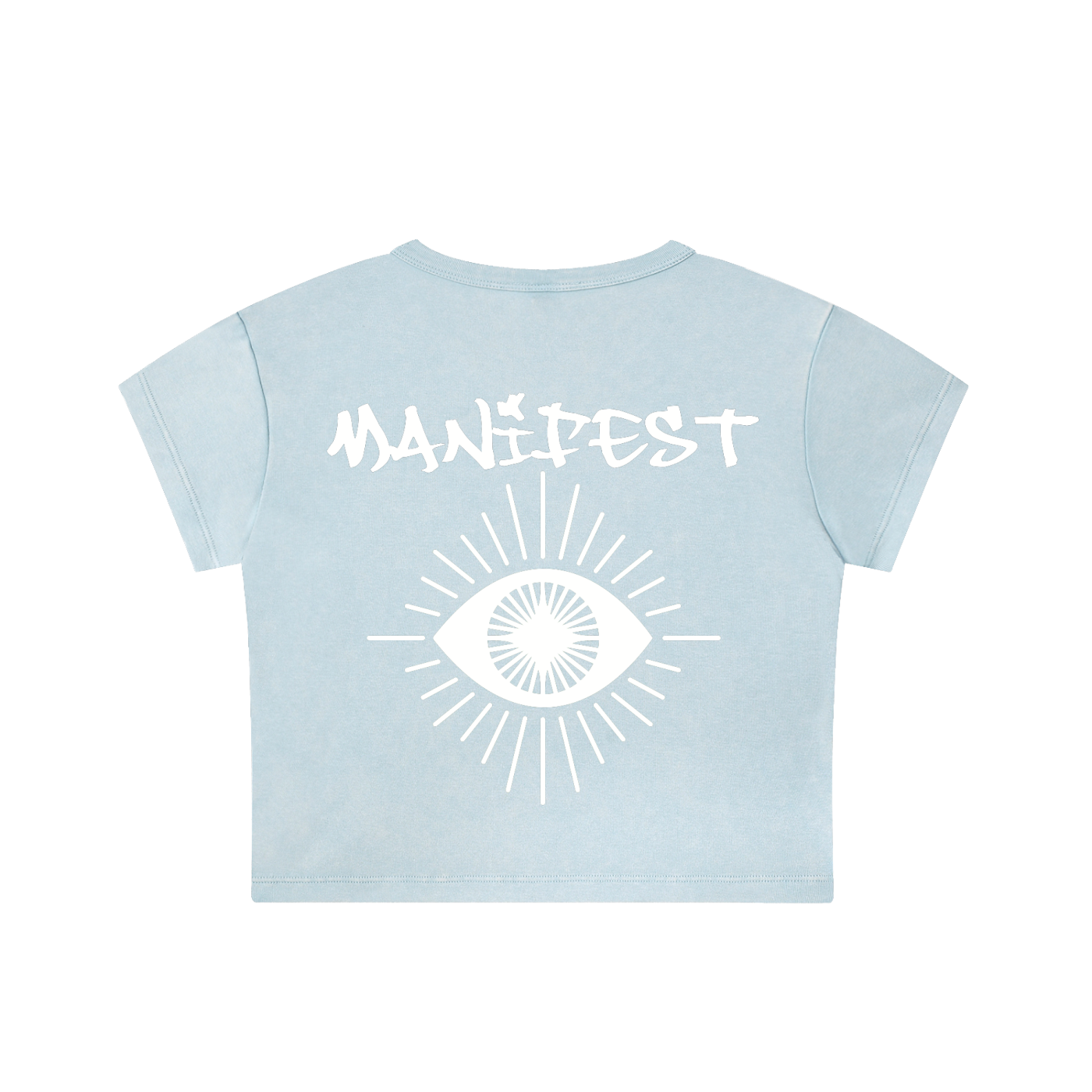Manifest Snow Washed Crop Top