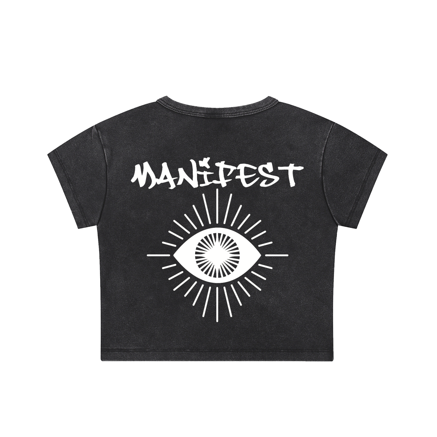 Manifest Snow Washed Crop Top