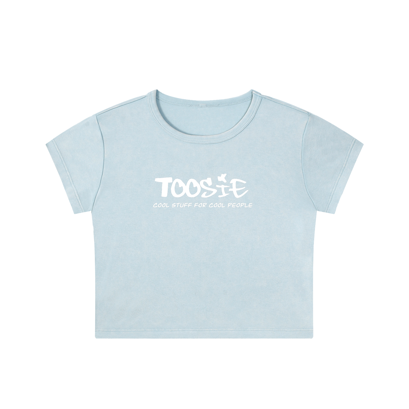Manifest Snow Washed Crop Top